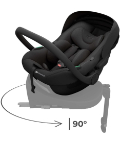 Kinderkraft I-Lite auto sedište za bebe 40-87cm Graphite Black