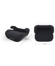 Kinderkraft I-spark 2 Plus i-Size auto sedište za decu 100-150cm Black