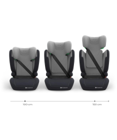 Kinderkraft I-spark 2 Plus i-Size auto sedište za decu 100-150cm Greey