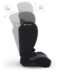 Kinderkraft I-spark 2 Plus i-Size auto sedište za decu 100-150cm Greey