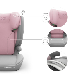 Kinderkraft I-spark 2 Plus i-Size auto sedište za decu 100-150cm Pink