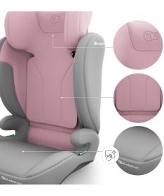 Kinderkraft I-spark 2 Plus i-Size auto sedište za decu 100-150cm Pink