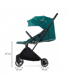 Kinderkraft Indy 2 kolica za bebe do 15 kg Nature Vibes Green