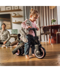 Kinderkraft Jazz 3 sklopivi i rotirajući ticikl za decu Beige