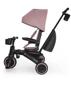 Kinderkraft Jazz 3 sklopivi i rotirajući ticikl za decu Pink