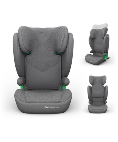 Kinderkraft Junior Fix 2 Plus i-Size auto sedište za decu 100-150cm Greey