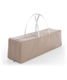 Kinderkraft Leody UP prenosivi krevetac za bebe 2 nivoa Beige