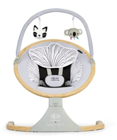 Kinderkraft Lumi ljuljaška za bebu do 9 kg Wooden