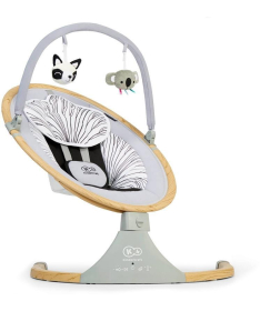 Kinderkraft Lumi ljuljaška za bebu do 9 kg Wooden