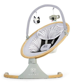 Kinderkraft Lumi ljuljaška za bebu do 9 kg Wooden