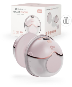 Kinderkraft Mamaflow električna pumpica za grudi Pink