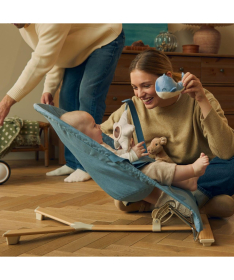 Kinderkraft Mimi ležaljka za bebu do 9 kg Nordic Breeze