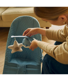 Kinderkraft Mimi ležaljka za bebu do 9 kg Nordic Breeze