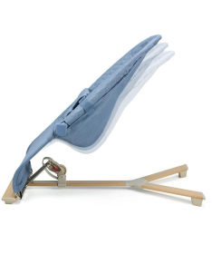 Kinderkraft Mimi ležaljka za bebu do 9 kg Nordic Breeze