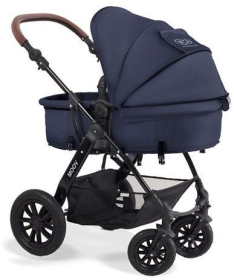 Kinderkraft Moov kolica za bebe 3 u 1 Navy