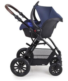 Kinderkraft Moov kolica za bebe 3 u 1 Navy