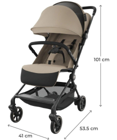 Kinderkraft Nebo kolica za bebe do 22 kg Beige