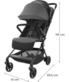 Kinderkraft Nebo kolica za bebe do 22 kg Grey