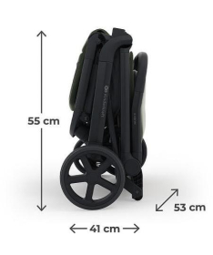 Kinderkraft Nubi 3 kolica za bebe do 22 kg Miystic Green