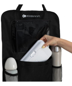 Kinderkraft organizator za automobil 2u1 Black
