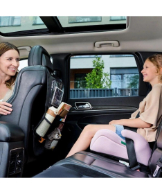 Kinderkraft organizator za automobil 2u1 Black