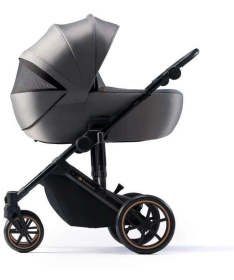 Kinderkraft Prime 2 kolica za bebe 2 u 1 Sand Shadow Grey
