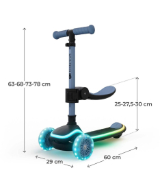 Kinderkraft Raket up trotinetza decu do 50 kg Blue