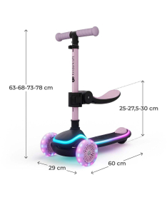 Kinderkraft Raket up trotinetza decu do 50 kg Pink