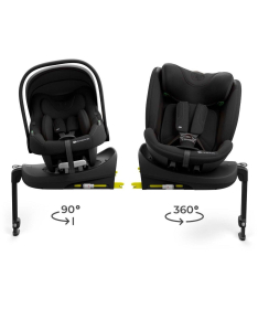 Kinderkraft set auto sedišta i-Lite i-Fix Endura Safe sa isofix bazom 40-150cm Black