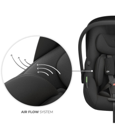 Kinderkraft set auto sedišta i-Lite i-Fix Endura Safe sa isofix bazom 40-150cm Black