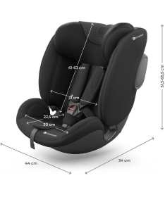Kinderkraft set auto sedišta i-Lite i-Fix Endura Safe sa isofix bazom 40-150cm Black