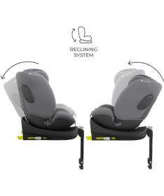 Kinderkraft set auto sedišta i-Lite i-Fix Endura Safe sa isofix bazom 40-150cm Grey