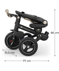 Kinderkraft Spinstep 2 Plus tricikl za decu Beige