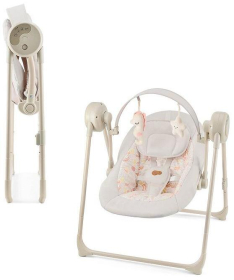 Kinderkraft Swingee ljuljaška za bebe do 9kg Beige