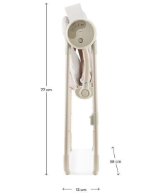 Kinderkraft Swingee ljuljaška za bebe do 9kg Beige