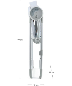Kinderkraft Swingee ljuljaška za bebe do 9kg Grey