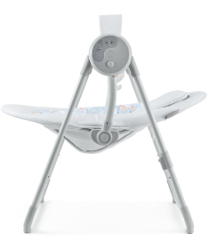 Kinderkraft Swingee ljuljaška za bebe do 9kg Grey