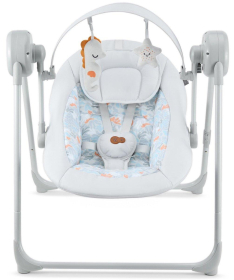 Kinderkraft Swingee ljuljaška za bebe do 9kg Grey