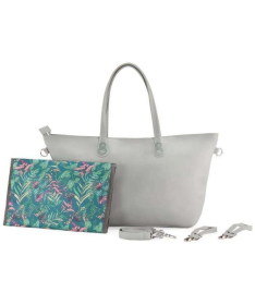 Kinderkraft Treasurebag torba za mame Light Grey