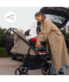 Kinderkraft Trig 3 kolica za bebe do 22 kg Beige