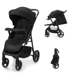 Kinderkraft Trig 3 kolica za bebe do 22 kg Black