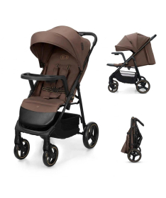 Kinderkraft Trig 3 kolica za bebe do 22 kg Brown
