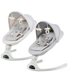 Kinderkraft Tulsy ljuljaška za bebe do 9 kg Grey