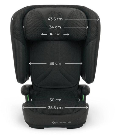 Kinderkraft Unity 2 i-Size Isofix auto sedište za decu 100-150cm Black
