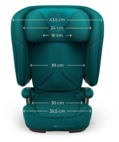 Kinderkraft Unity 2 i-Size Isofix auto sedište za decu 100-150cm Green