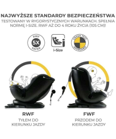 Kinderkraft Xpedition 2 i-Size Roto auto sedište za bebu 40-150cm Black