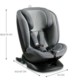 Kinderkraft Xpedition 2 i-Size Roto auto sedište za bebu 40-150cm Black