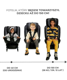 Kinderkraft Xpedition 2 i-Size Roto auto sedište za bebu 40-150cm Grey