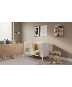 Lettino Cosmo krevetac za bebe 120x60 White Pine