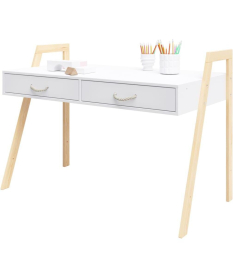 Lettino Luna krevetac za bebe sa fiokom 2 u 1 White